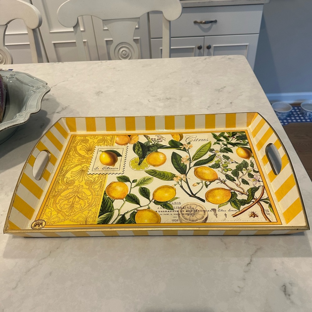 Michel Design Works Citron Tray